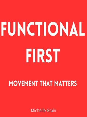 cover image of Functional First